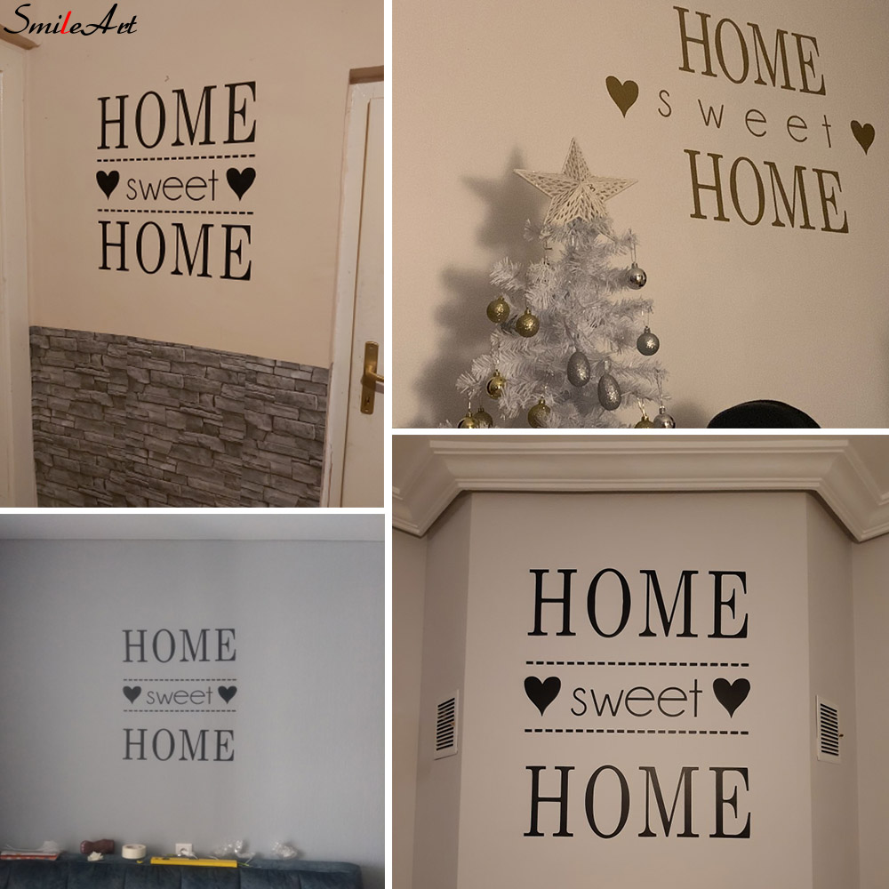 Home Decor Quotes On Wall - Nhà Xinh Home Cụm Từ Decal