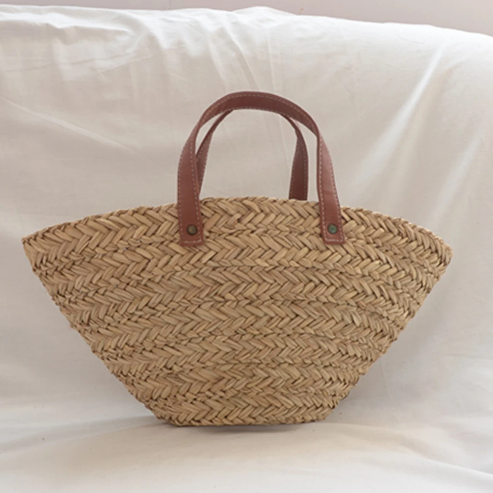 Home Decor Rattan - Bohemian Ống Hút Mây Túi Nữ