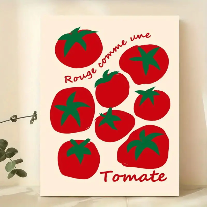 Modern Colorful Red Tomatoes W - đánh giá và giá Home Decor Nz