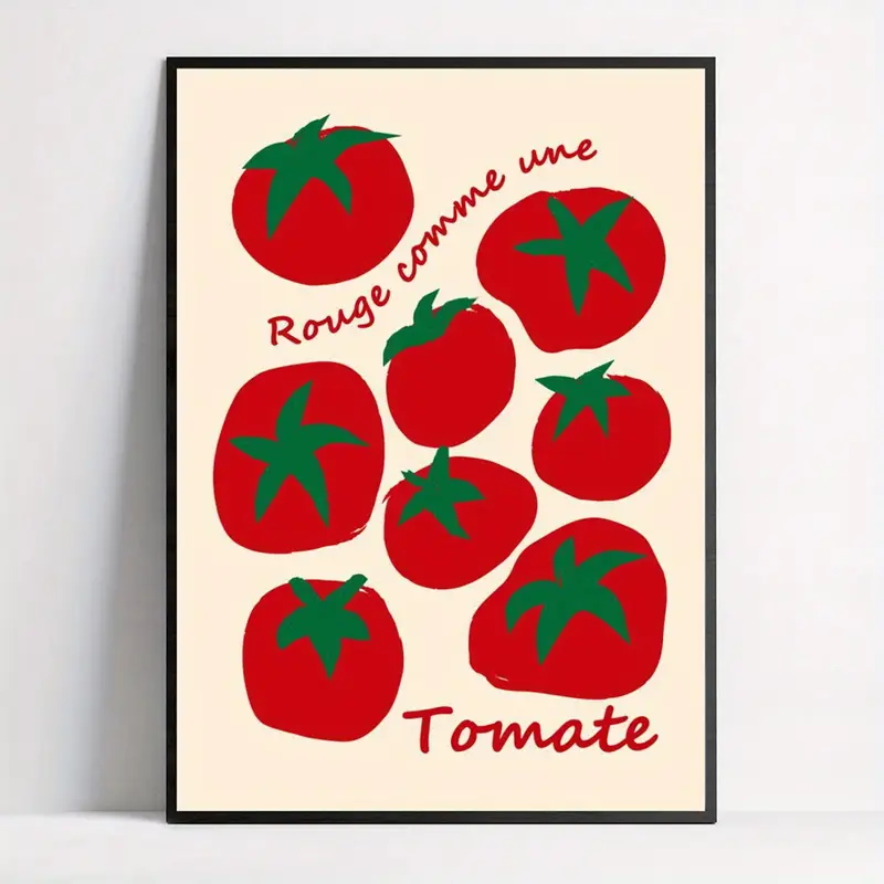 Modern Colorful Red Tomatoes W - đánh giá và giá Home Decor Nz