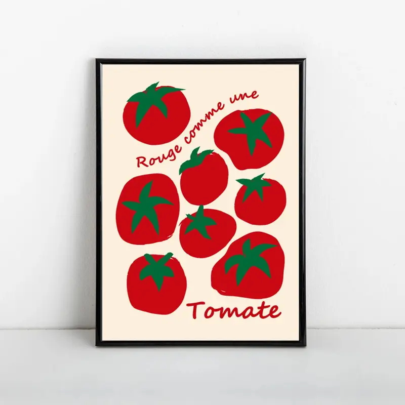 Modern Colorful Red Tomatoes W - đánh giá và giá Home Decor Nz