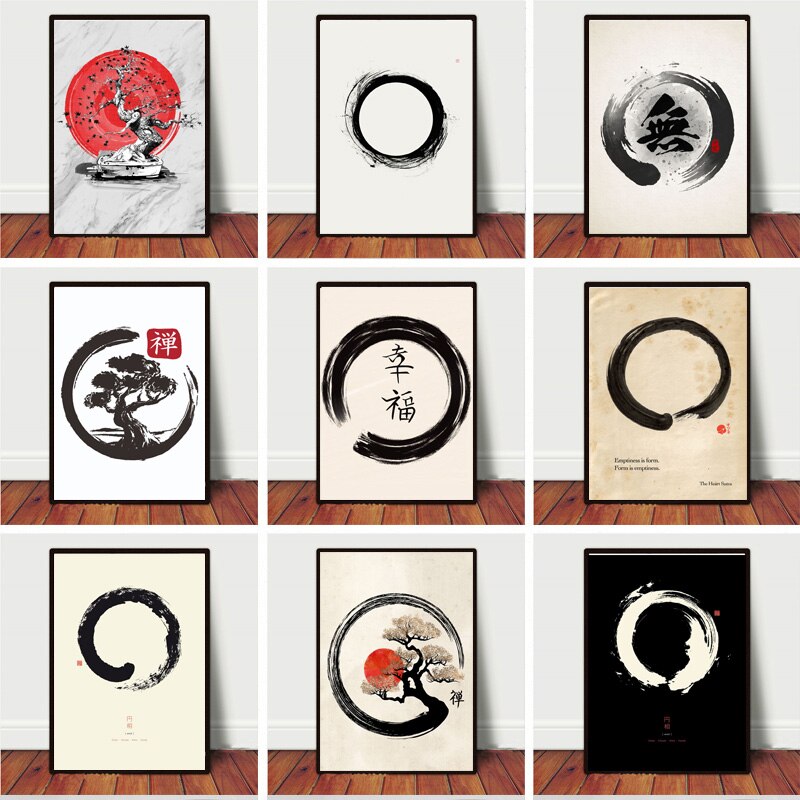 Zen Enso Circle Japanese Style - đánh giá và giá Home Decor Zen