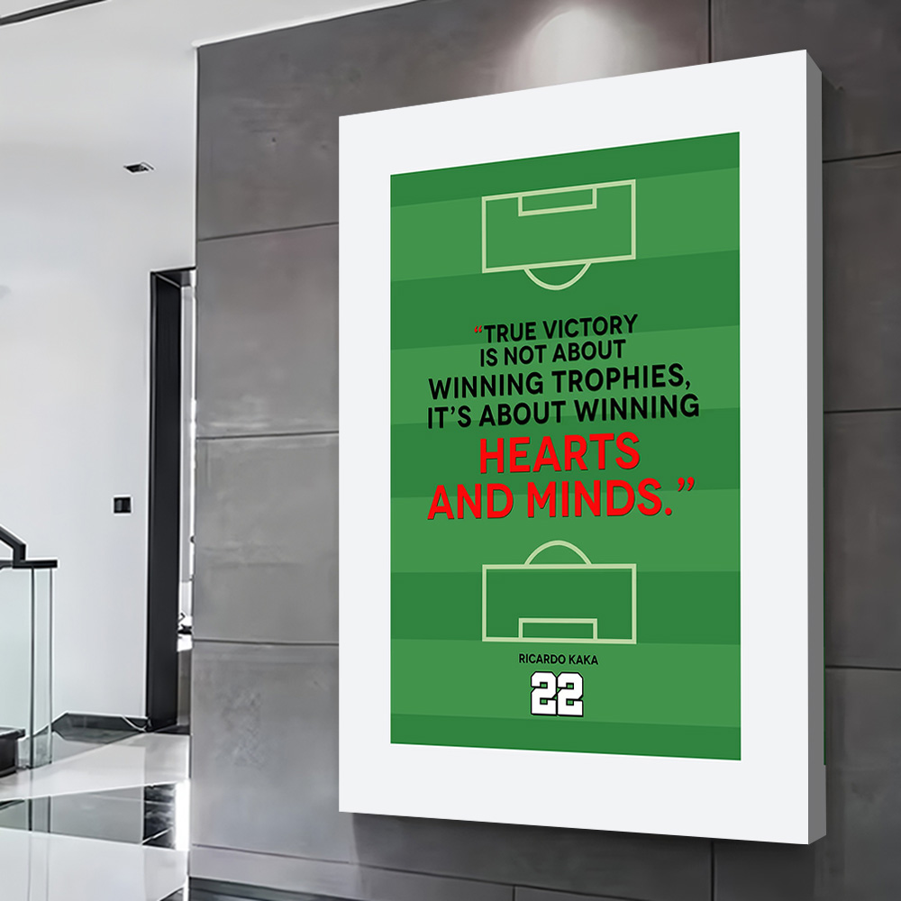 Ricardo Kaka Quote on Soccer F - đánh giá và giá Home Decor Quotes On Wall