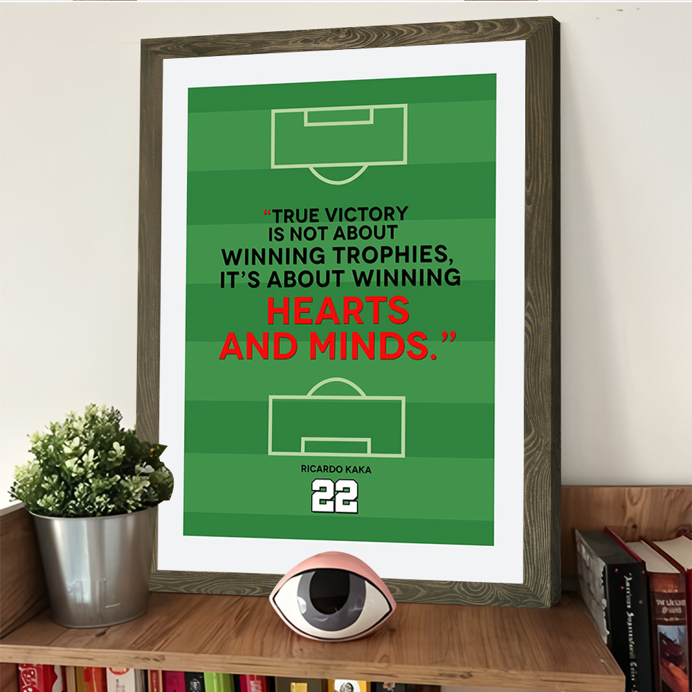 Ricardo Kaka Quote on Soccer F - đánh giá và giá Home Decor Quotes On Wall