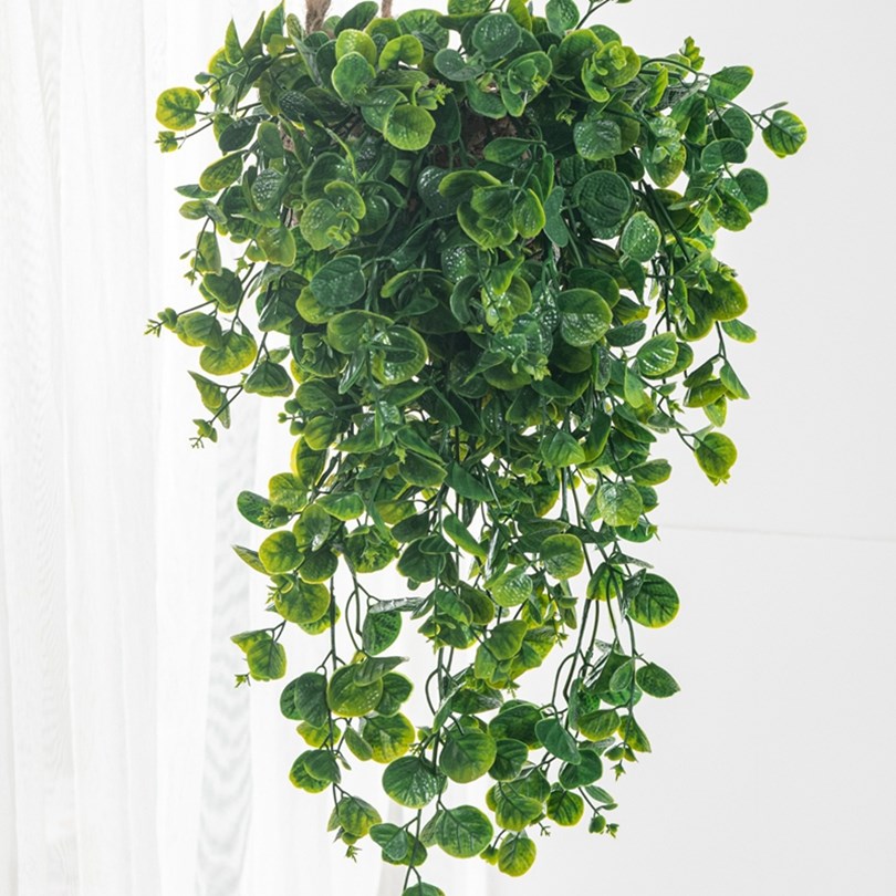 Eucalyptu Fern Rattan Artifici - đánh giá và giá Rattan Plant Basket
