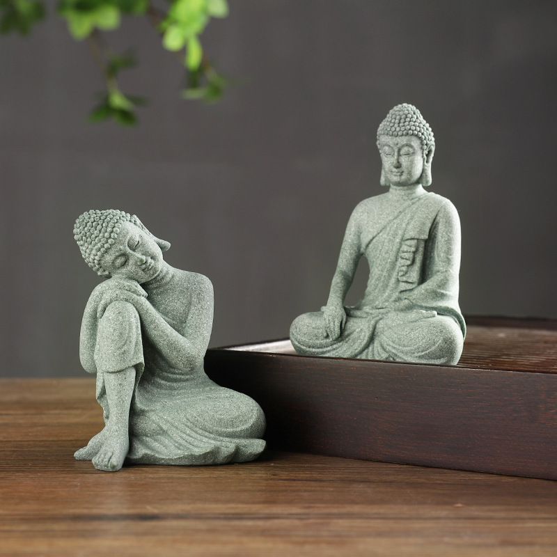 Buddha Garden Statue Fish Tank - đánh giá và giá Home Decor Zen