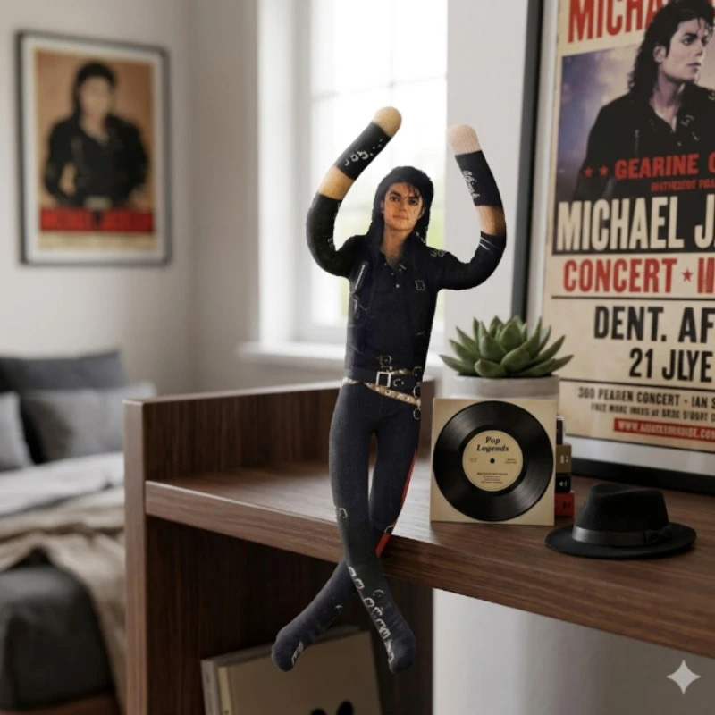 Michael Jackson Plush Doll Wit - đánh giá và giá Home Decor Zen