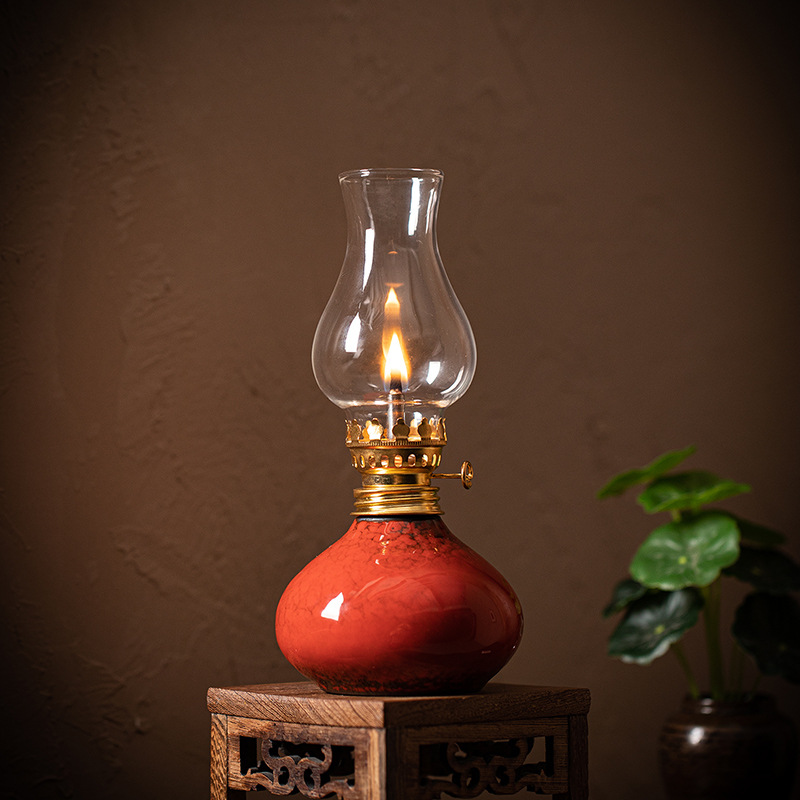 Vintage Ceramic Lotus Oil Lamp - đánh giá và giá Home Decor Zen