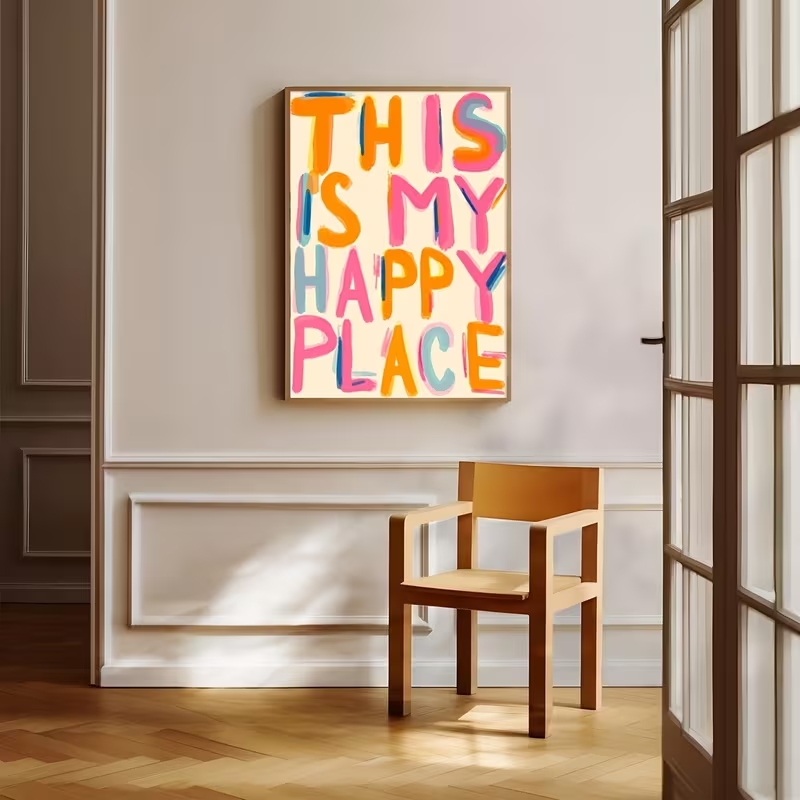 Modern This Is My Happy Place  - đánh giá và giá Home Decor Nz