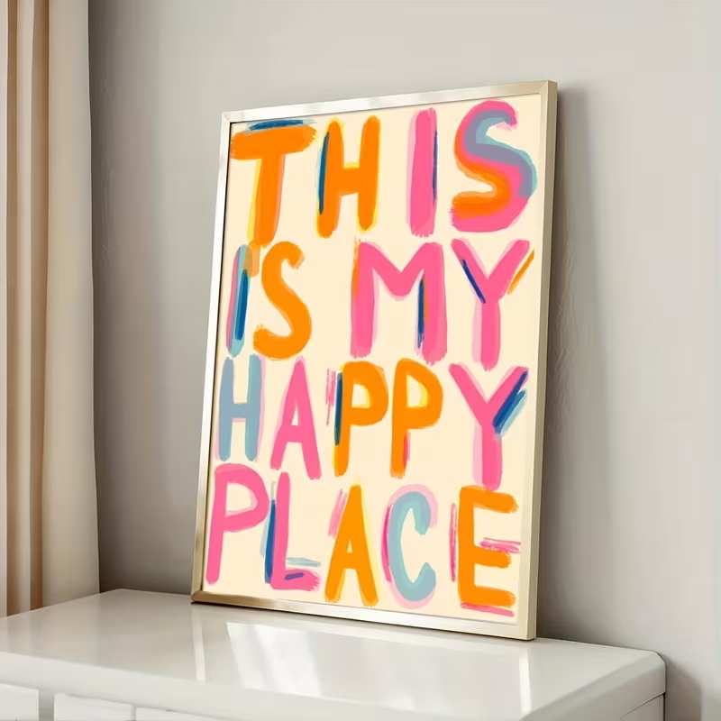 Modern This Is My Happy Place  - đánh giá và giá Home Decor Nz