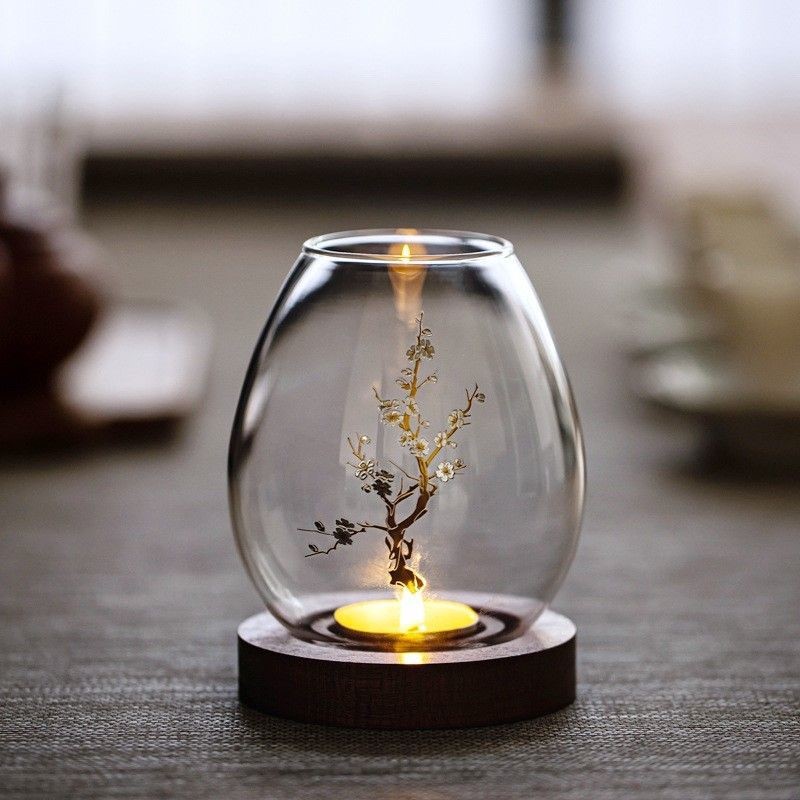 Chinese Style Transparent Glas - đánh giá và giá Home Decor Zen