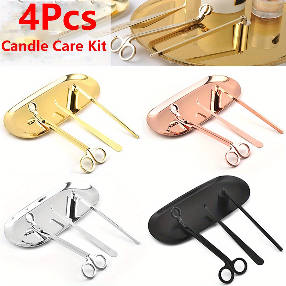 4pcs/set Luxury Candle Care Ki - đánh giá và giá Home Decor Zen