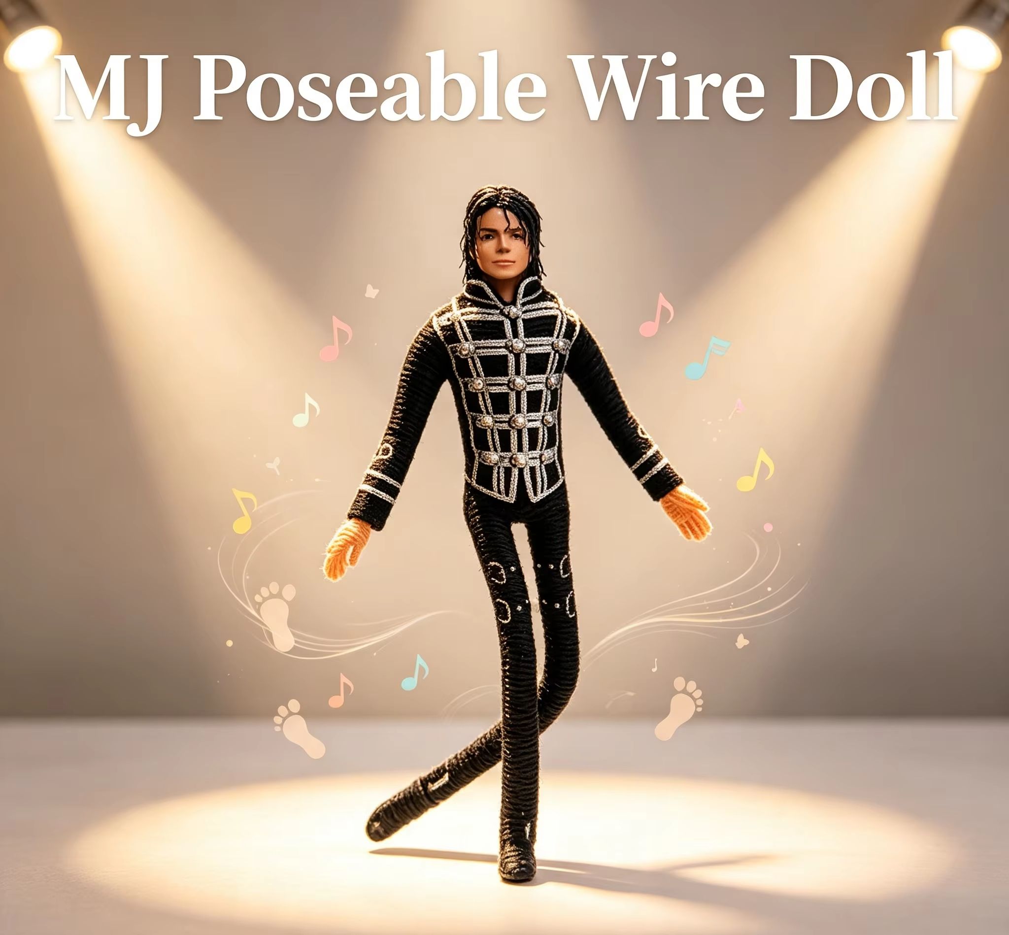 Michael Jackson Movable Joint  - đánh giá và giá Home Decor Zen