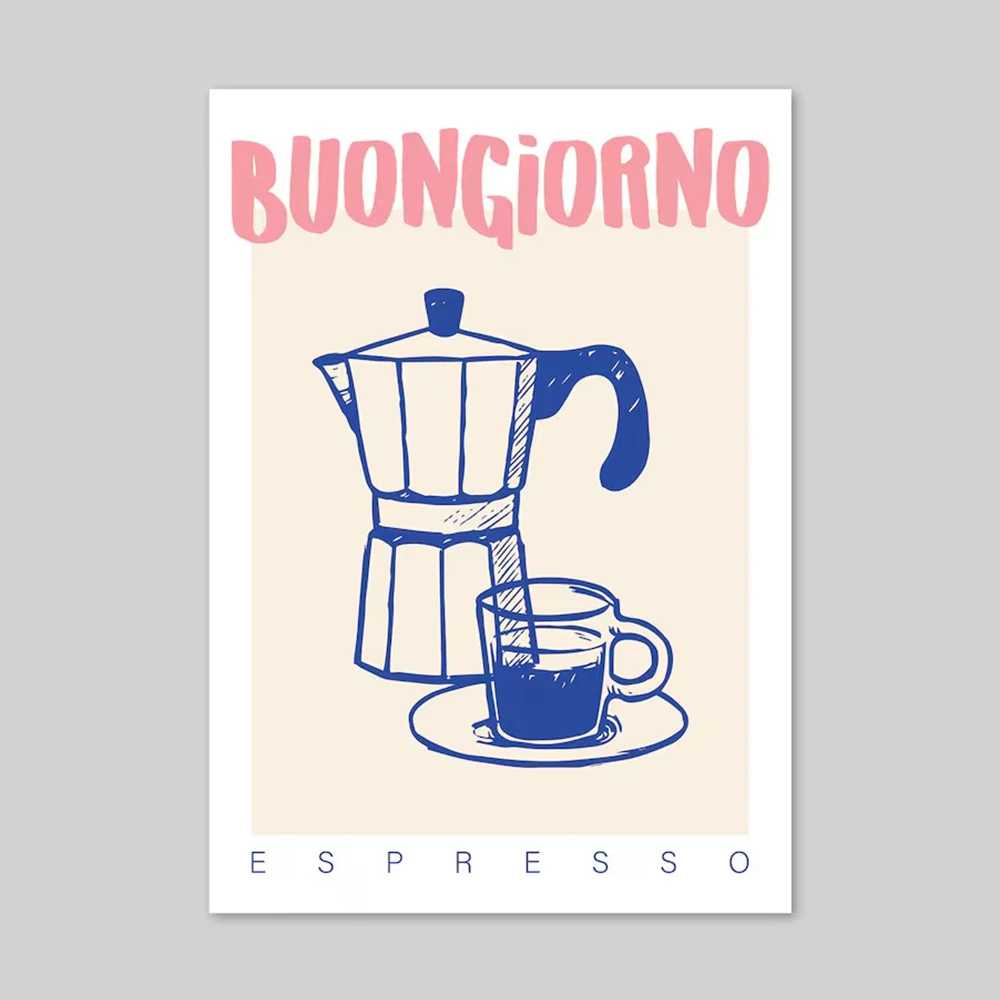 Modern Coffee Espresso Wall Ar - đánh giá và giá Home Decor Nz