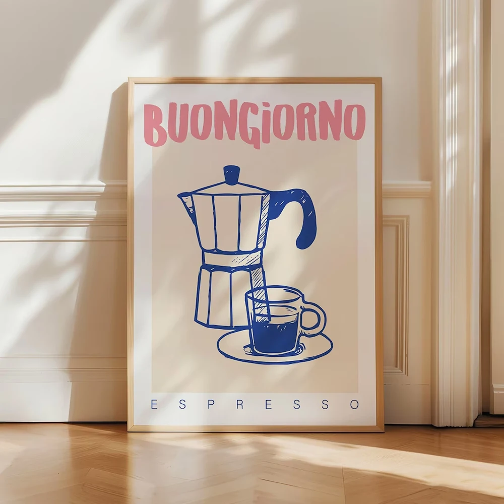 Modern Coffee Espresso Wall Ar - đánh giá và giá Home Decor Nz