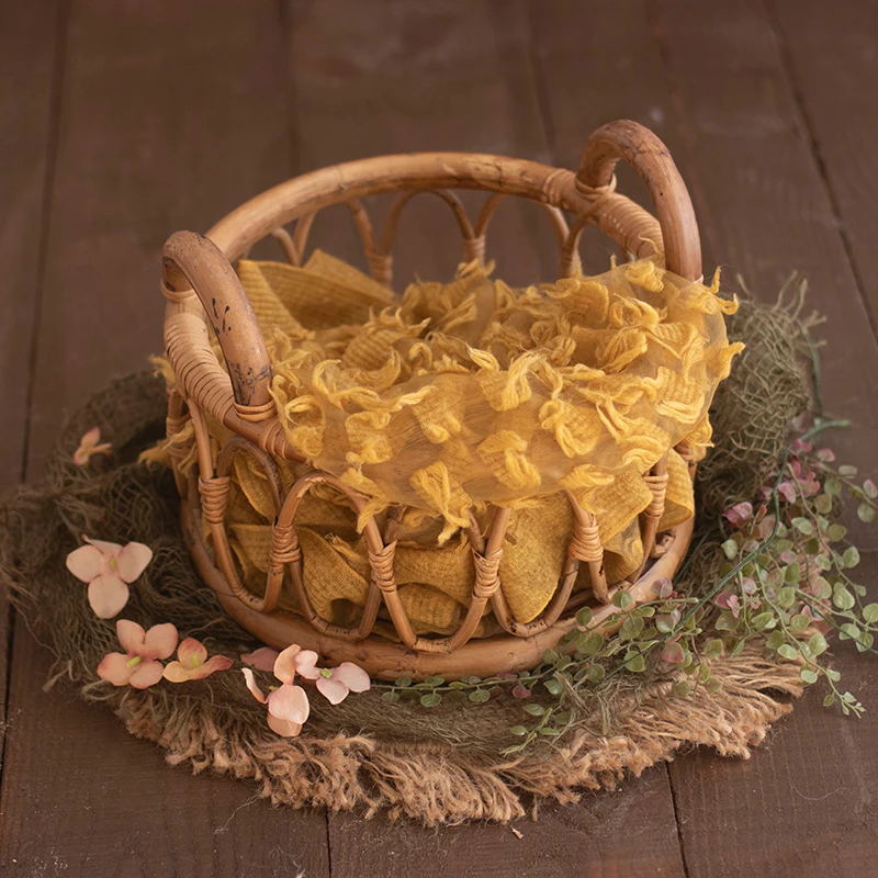 Baby Rattan Basket Newborn Pho - đánh giá và giá Home Decor Rattan