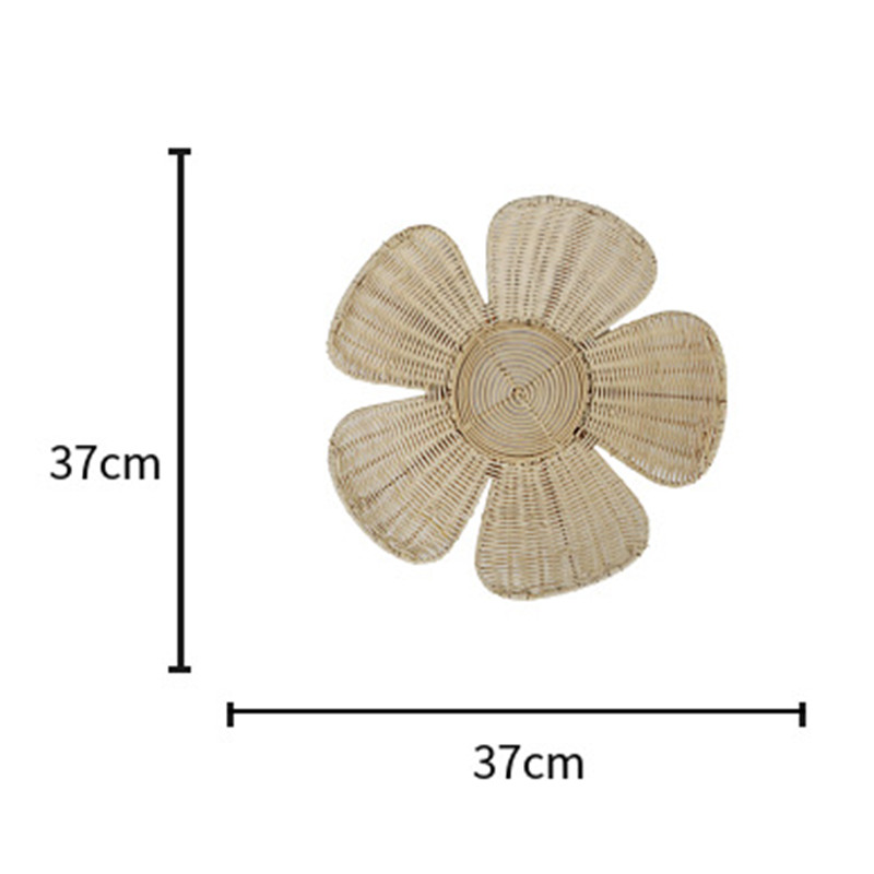 Nordic Woven Rattan Flower Wal - đánh giá và giá Home Decor Rattan