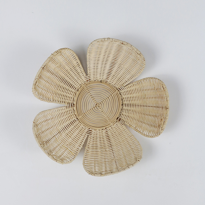 Nordic Woven Rattan Flower Wal - đánh giá và giá Home Decor Rattan