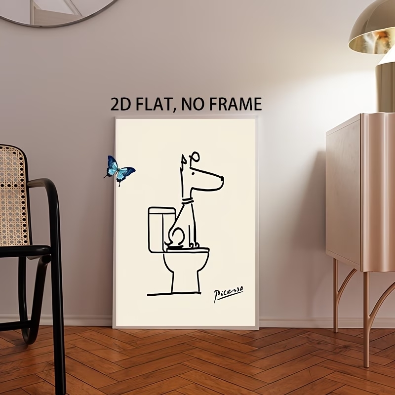Modern,Retro Fun Dog Toilet Pi - đánh giá và giá Home Decor Nz