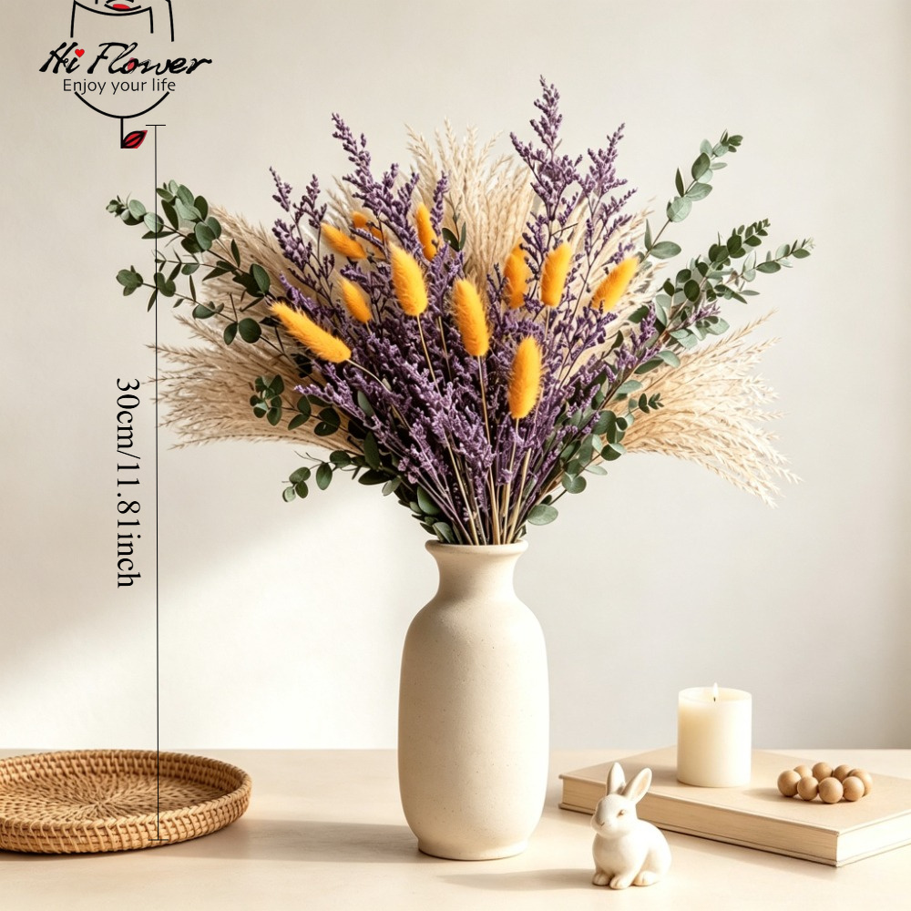 Natural Dried Flowers Pampas G - đánh giá và giá Pampas Grass Decor