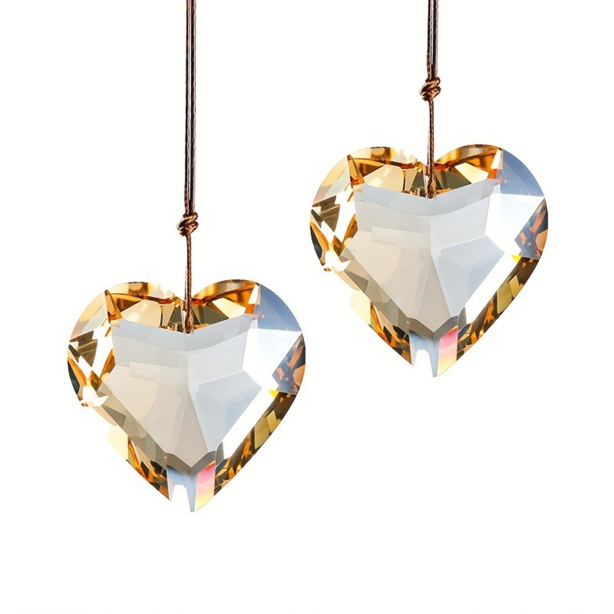 1pc 30mm Heart Suncatcher Pend - đánh giá và giá Crystal Sun Catcher