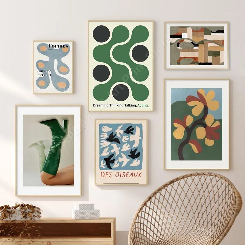 Retro Bird & Flower Liquid Sha - đánh giá và giá Home Decor Aesthetic Pinterest