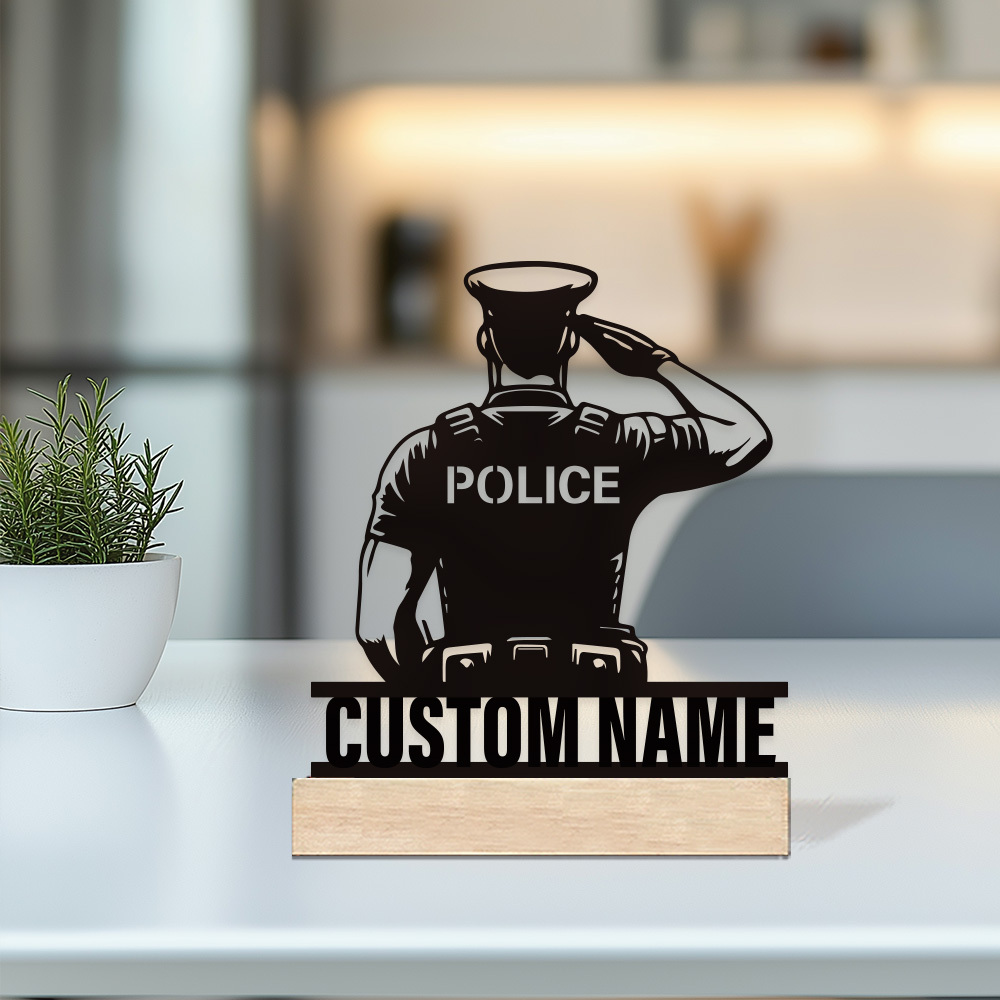 Personalized Metal Police Badg - đánh giá và giá Home Decor Nz
