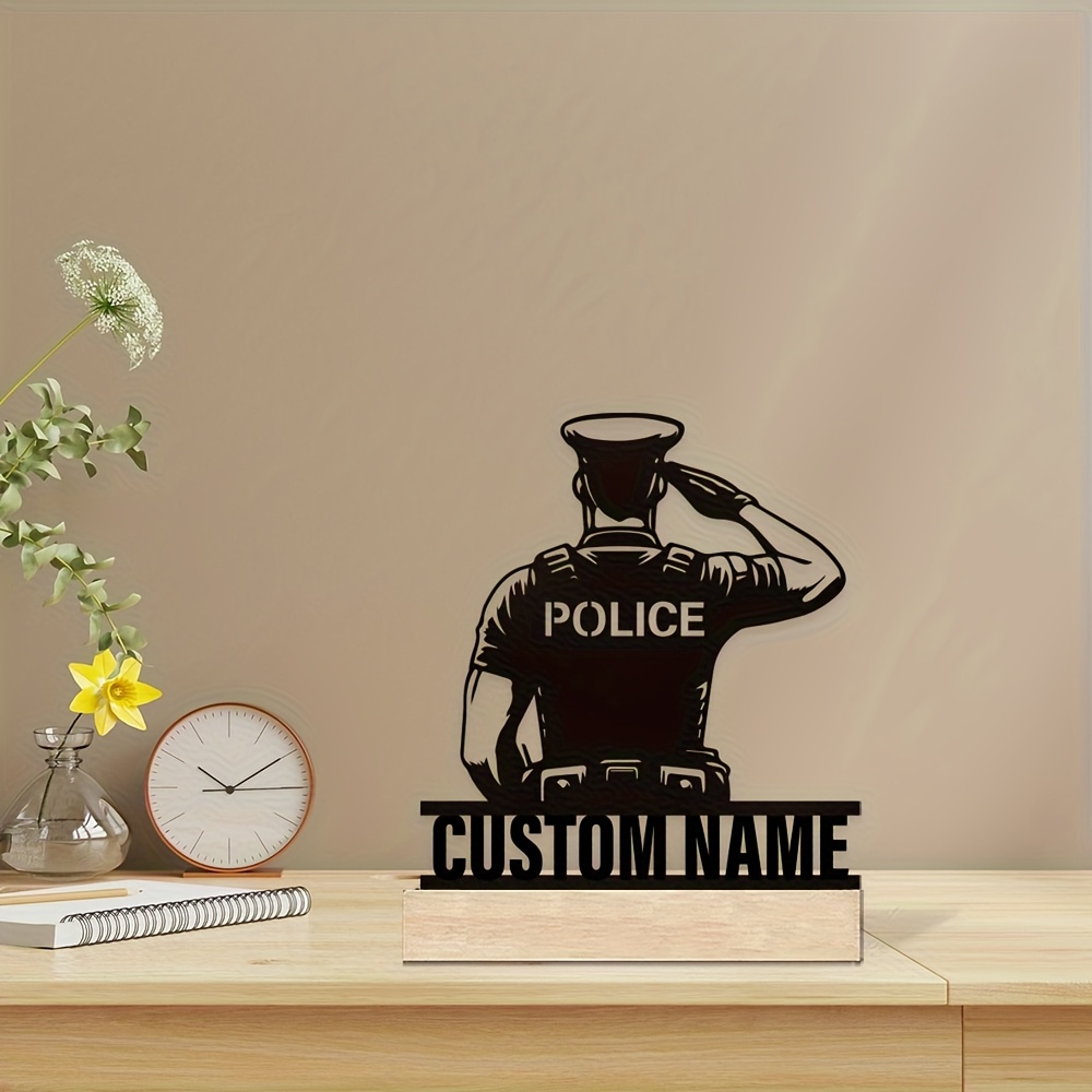 Personalized Metal Police Badg - đánh giá và giá Home Decor Nz
