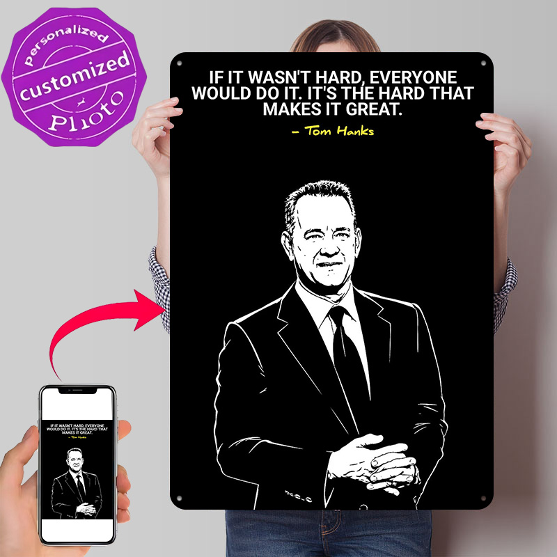 Tom Hanks Quote on Hard Work 3 - đánh giá và giá Home Decor Quotes On Wall