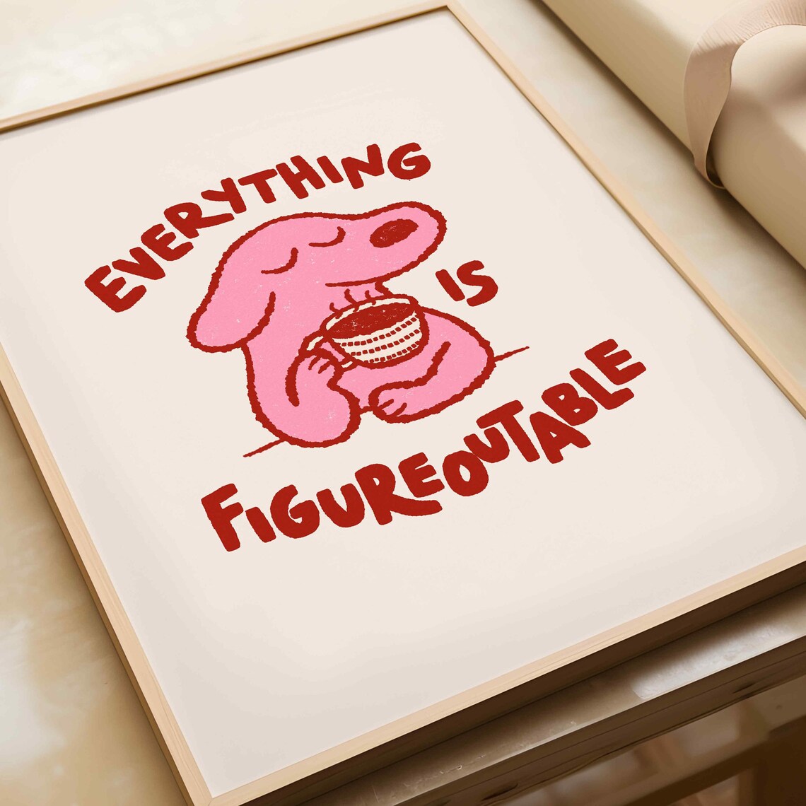 Everything Is Figureoutable Mo - đánh giá và giá Home Decor Nz