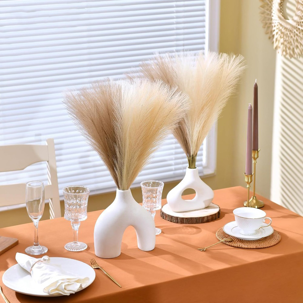 15Pcs Pampas Grass Realistic A - đánh giá và giá Pampas Grass Decor