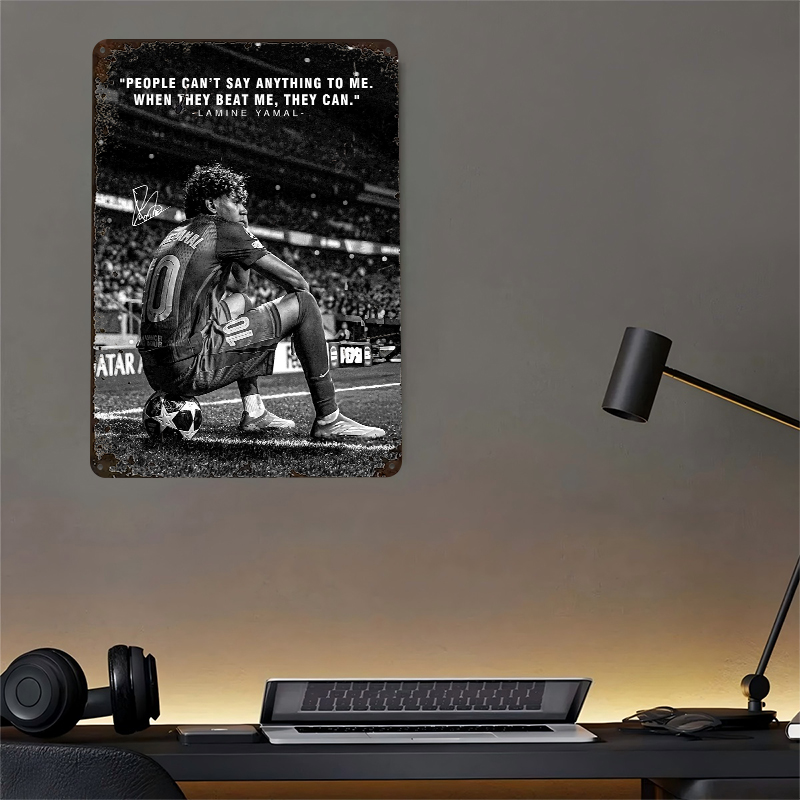 Lamine Yamal Quote on Soccer F - đánh giá và giá Home Decor Quotes On Wall