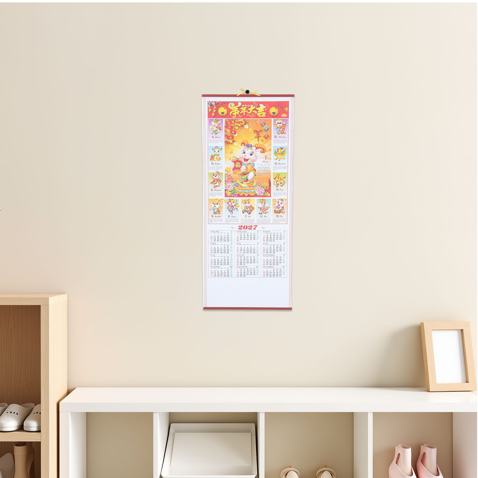2027 Chinese New Year Year of  - đánh giá và giá Home Decor Rattan