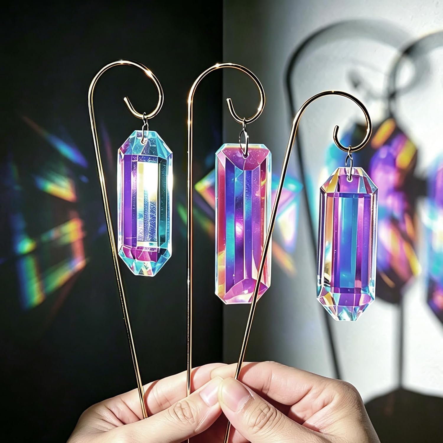 5PC Crystal Suncatcher Plant S - đánh giá và giá Crystal Sun Catcher