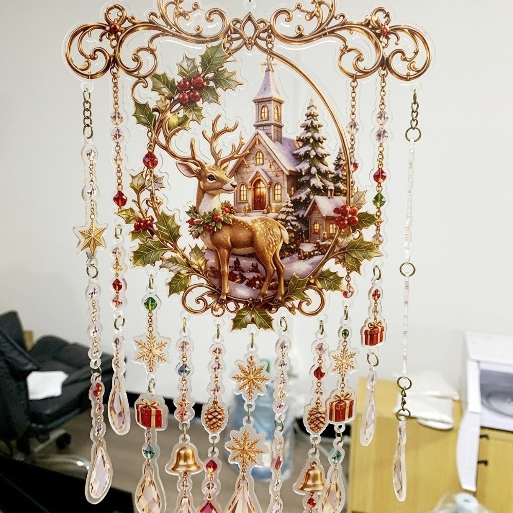 Acrylic Christmas Wind Chime E - đánh giá và giá Crystal Sun Catcher