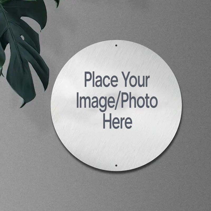 Custom Round Metal Sign with Y - đánh giá và giá Home Decor Nz