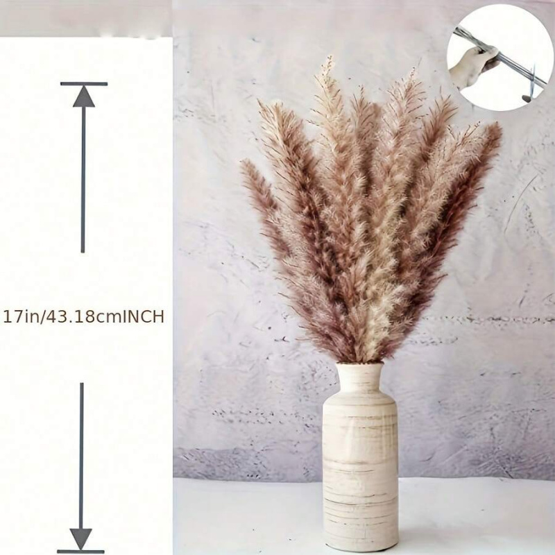 110pcs Dried Pampas Grass Bouq - đánh giá và giá Pampas Grass Decor